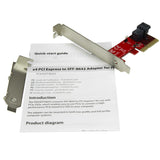 StarTech.com PEX4SFF8643 interface-kort/adapter Intern U.2