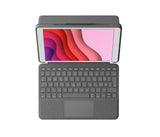 Logitech Combo Touch QWERTZ Schweizisk Smart Connector Grafit