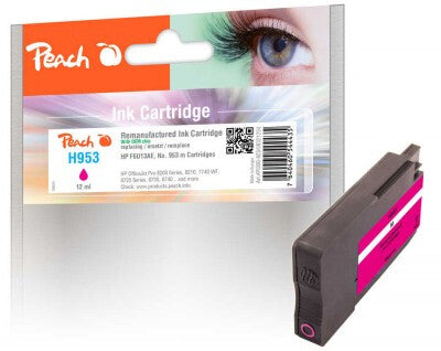 Peach PI300-923 blækpatron 1 stk Kompatibel Standard udbytte Magenta