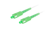 Lanberg FO-SASA-SS21-0025-WH InfiniBand og fiberoptisk kabel 2,5 m SC Hvid