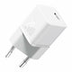 Baseus Gan5 Fast Charger(Mini) 1C 20W Smartphone, Universel Hvid Vekselstrøm Hurtig opladning Indendørs