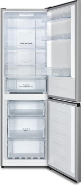 Hisense RB390N4BCC Fritstående 304 L Grå, Rustfrit stål