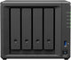 Synology DP340 NAS & lagringsserver Desktop R1600 16 GB 32 TB HDD Sort
