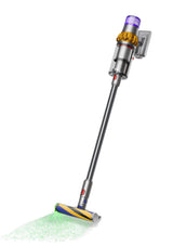 Dyson V15 Detect Absolute 2-i-1 stangstøvsuger Batteri Dry Poseløs 0,76 L 660 W Nikkel, Gul