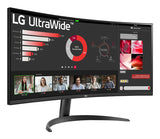 LG 34WR50QK-B computerskærm 86,4 cm (34") 3440 x 1440 pixel Wide Quad HD Sort