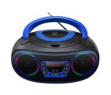 Denver TCL-212BT BLUE Sort, Blå Bærbar CD-afspiller