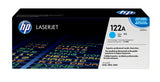 HP 122A Cyan Original LaserJet Toner Cartridge tonerpatron 1 stk Blå