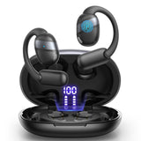 JOYROOM JR-OE4 hovedtelefoner/headset Trådløs Open-ear Opkald/musik Bluetooth Sort
