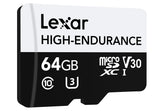 Lexar High-Endurance 64 GB MicroSDXC UHS-I Klasse 10