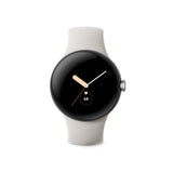 Google Pixel Watch AMOLED 41 mm Digital Sølv Wi-Fi GPS (satellit)