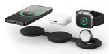 Satechi OntheGo 3-in-1 Headset, Smartphone, SmartWatch Sort USB Trådløs opladning Hurtig opladning Indendørs