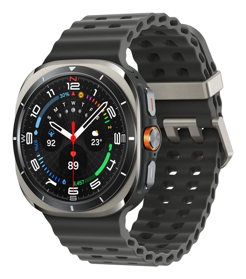 Samsung Galaxy Watch Ultra 3,81 cm (1.5") AMOLED 47 mm Digital 480 x 480 pixel Berøringsskærm 4G Sølv Wi-Fi GPS (satellit)