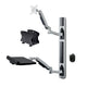 StarTech.com 2PASTSC-WALL-MOUNT desktop arbejdsplads med siddestativ
