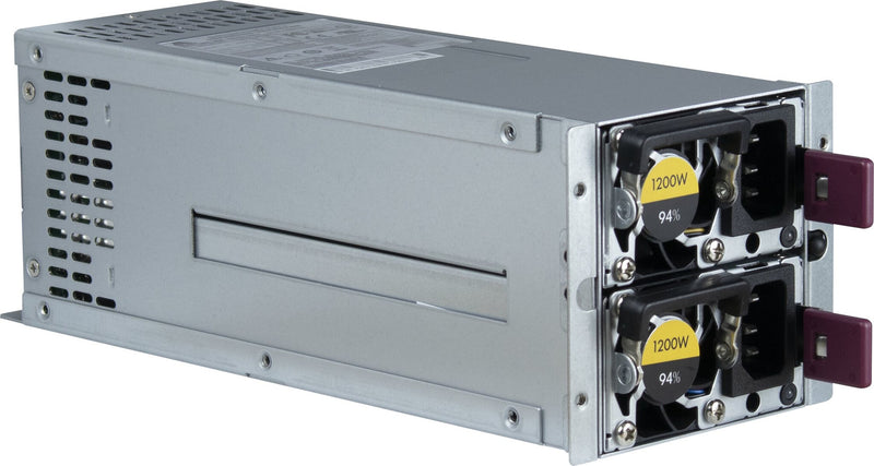 Inter-Tech R2A-DV1200-N enhed til strømforsyning 1200 W 2U Grå