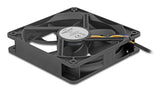DeLOCK 67303 Computerkølesystem Computerkabinet Ventilator 12 cm Sort 1 stk