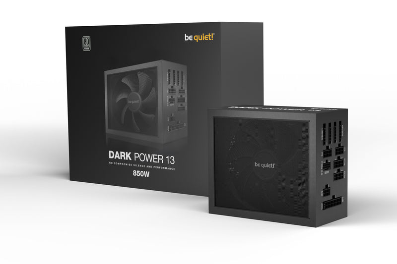 be quiet! Dark Power 13 enhed til strømforsyning 850 W 20+4 pin ATX ATX Sort