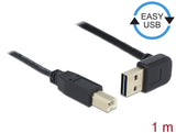 DeLOCK 85558 USB-kabel USB 2.0 1 m USB A USB B 0,48 Gbit/sek. Sort