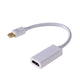 Akyga AK-AD-38 videokabel adapter 0,15 m HDMI Type A (Standard) Mini DisplayPort Hvid