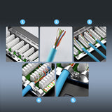 Extralink EX.9809 patch panel 1U