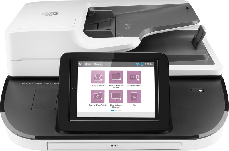 HP Flow 8500 fn2 Flatbed & ADF scanner 600 x 600 dpi