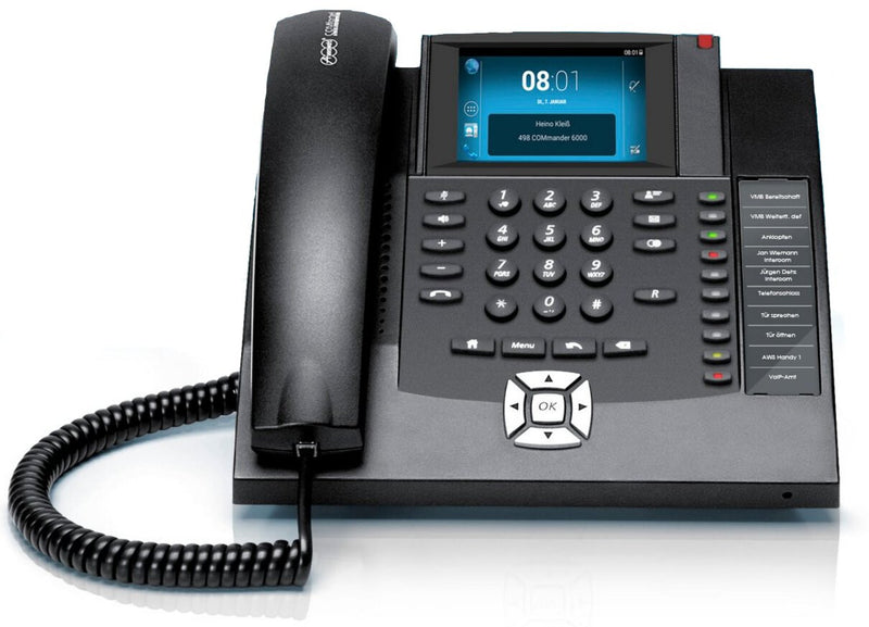 Auerswald COMfortel 1400 IP Analog telefon Sort