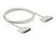 DeLOCK 86883 serielkabel Beige 2 m D-Sub 37 Pin