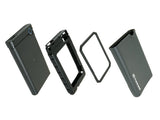 Transcend TS0GSJ25CK3 drevkabinet HDD/SSD kabinet Grå 2.5"