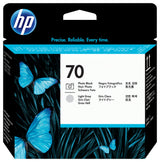 HP 70 DesignJet-skrivehoved, fotosort/lys grå