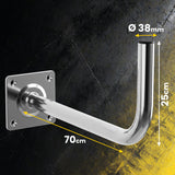 Extralink L700 | Uchwyt murowy | 700mm, stal, ocynk (EX.6662)