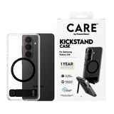PanzerGlass CARE™ by ® Kickstand Case Transparent m. Qi Samsung Galaxy S26