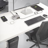 StarTech.com 10G5A2CS-USB-C-HUB interface hub USB 3.2 Gen 2 (3.1 Gen 2) Type-C 10000 Mbit/s Sølv