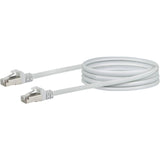 Schwaiger CKB6010 052 netværkskabel Hvid 1 m Cat6 SF/UTP (S-FTP)