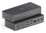PureLink VL-D210DL dockingstation Ledningsført USB 3.2 Gen 2 (3.1 Gen 2) Type-C Grå