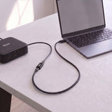 CLUB3D CAC-2507 USB-kabel USB4 Gen 3x2 USB C 40 Gbit/sek. 240 W Sort