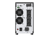 Conceptronic ZEUS52ES3K UPS-enhed Dobbeltkonvertering (online) 3 kVA 2700 W 4 AC stikkontakt(er)