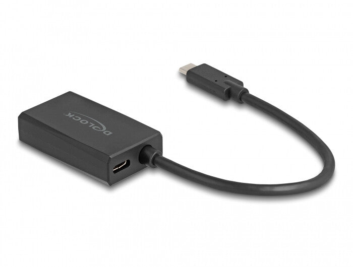 DeLOCK 61058 USB grafisk adapter 3840 x 2160 pixel Sort