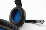 Steelplay HP41 Headset Ledningsført Spil Sort, Blå