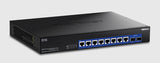 Trendnet TEG-S7102 netværksswitch Ikke administreret 10G Ethernet (100/1000/10000) Desktop Sort
