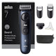 Braun BeardTrimmer 7 BT7520 Batteri 40 2 cm Våd og tør Sort, Blå