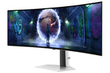 Samsung G93SD computerskærm 124,5 cm (49") 5120 x 1440 pixel Dual QHD OLED Sølv