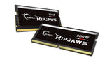G.Skill Ripjaws F5-5600S4040A32GX2-RS hukommelsesmodul 64 GB 2 x 32 GB DDR5 5600 MT/s 262-pin SO-DIMM