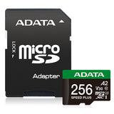 ADATA Speed Plus 256 GB MicroSDXC Klasse 10