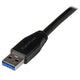 StarTech.com USB3SAB10M USB-kabel USB 3.2 Gen 1 (3.1 Gen 1) 10 m USB A USB B 5 Gbit/sek. Sort