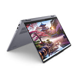 Lenovo IdeaPad 5 2-in-1 16AKP10 Copilot+ PC AMD Ryzen AI 7 350 Hybrid (2-i-1) 40,6 cm (16") Berøringsskærm WUXGA 16 GB LPDDR5x-SDRAM 1 TB SSD Wi-Fi 7 (802.11be) Windows 11 Home Grå Tysk