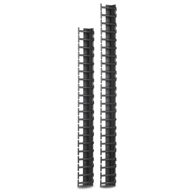 APC AR7722 kabelkanal Lige kabelbakke Sort