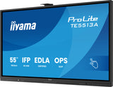 iiyama TE5513A-B2AG skilte display Interaktivt fladpanel 138,7 cm (54.6") Wi-Fi 500 cd/m² 4K Ultra HD Sort Berøringsskærm Indbygget processer Android 24/7