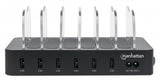 Manhattan 102254 ladestation organisator Sort
