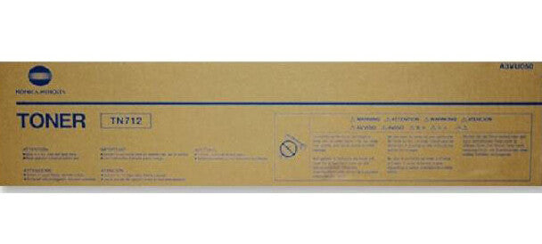 Konica Minolta TN712 tonerpatron 1 stk Original Sort