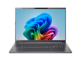 Acer Aspire 16 AI A16-52M-70AJ Copilot+ PC Intel Core Ultra 7 258V Laptop 40,6 cm (16") WUXGA 32 GB LPDDR5x-SDRAM 1 TB SSD Wi-Fi 7 (802.11be) Windows 11 Home Grå