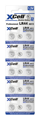 XCell 149309 husholdningsbatteri Engangsbatteri LR44 Alkaline